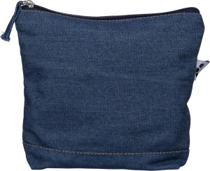 Kosmetiktasche aus recyceltem Denim - Reklamnepredmety