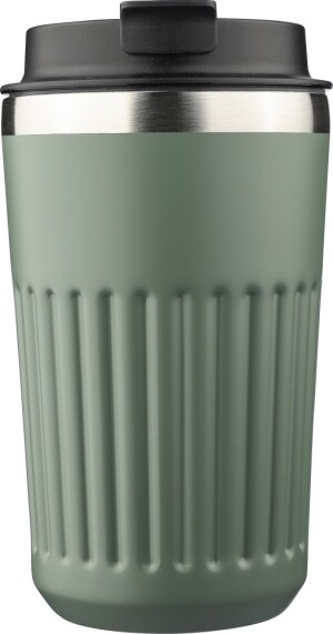 Thermosbecher für unterwegs aus recyceltem Edelstahl, 400 ml - Reklamnepredmety