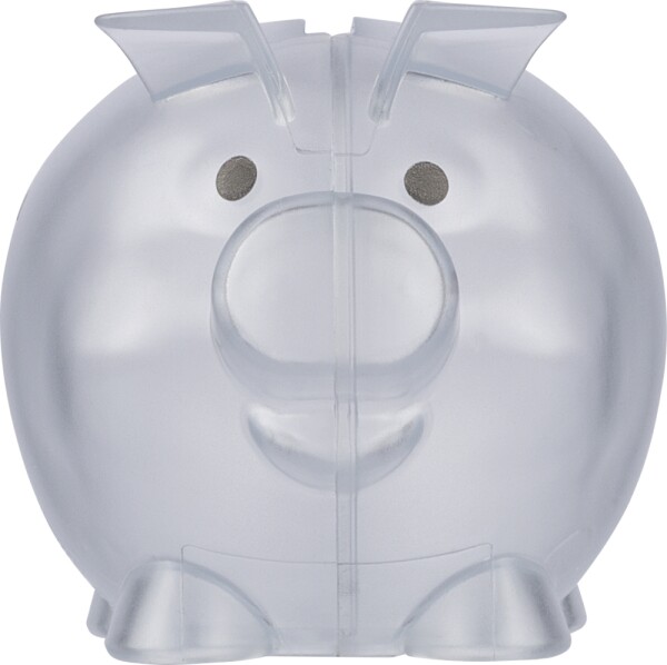 Sparschwein aus recyceltem Kunststoff