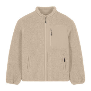 Brooker Unisex-Sherpa-Jacke in lockerer Passform - Reklamnepredmety
