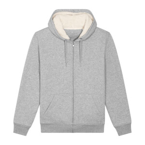 Hygger Sherpa Unisex-Kapuzenpullover mit Reißverschluss und Futter, Sherpa-Fleece, Reißverschluss und Kapuze - Reklamnepredmety
