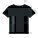 Stella Serena Damen-T-Shirt mit tiefem Ausschnitt - sttw173-black_packshot_main_front - variant Eg STTW173C0021L