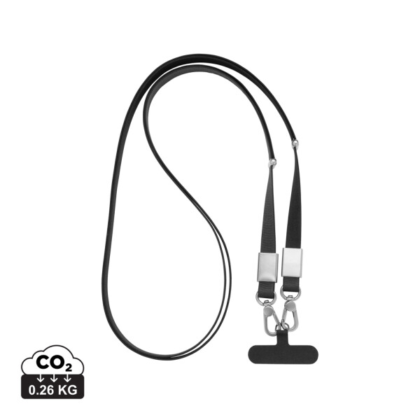 Nivo Crossbody-Handyband aus RCS recyceltem PET