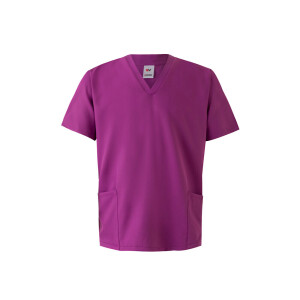 VL FLORA. Kurzarm-Tunika (140 g/m²), aus 100 % Mikrofaser - Reklamnepredmety