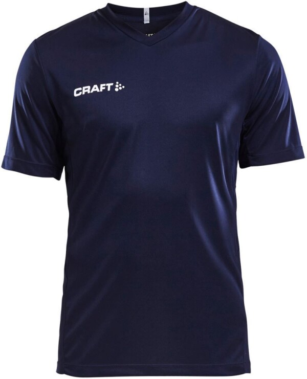 Herren V-Ausschnitt Sport Shirt Squad Go Jersey Solid M