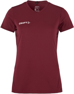 Damen V-Ausschnitt Sport Shirt Squad Go Jersey Solid W - Reklamnepredmety