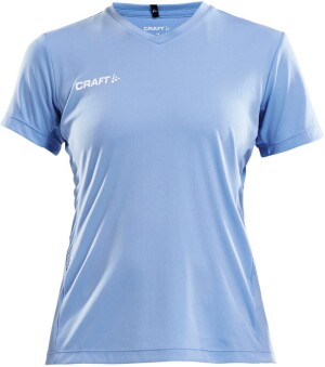 Damen V-Ausschnitt Sport Shirt Squad Go Jersey Solid W - Reklamnepredmety