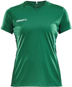 Damen V-Ausschnitt Sport Shirt Squad Go Jersey Solid W - Reklamnepredmety