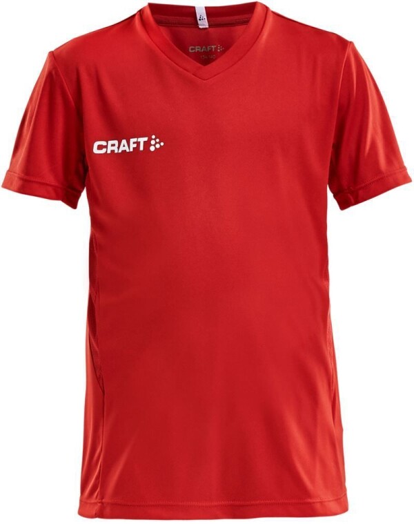 Kinder V-Ausschnitt Sport Shirt  Squad Go Jersey Solid Jr
