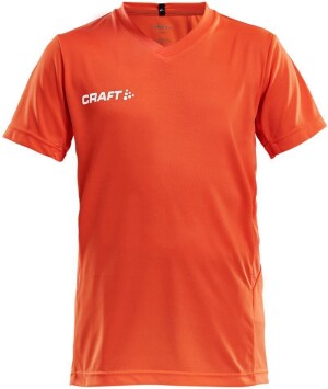 Kinder V-Ausschnitt Sport Shirt  Squad Go Jersey Solid Jr - Reklamnepredmety