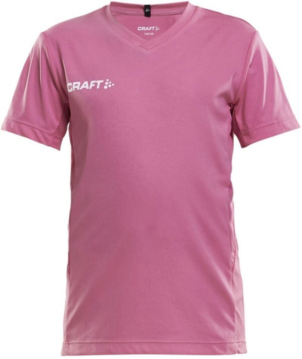 Kinder V-Ausschnitt Sport Shirt  Squad Go Jersey Solid Jr