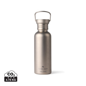 Nordic Drift Trail Ultraleichte Titan-Trinkflasche 600 ml - Reklamnepredmety