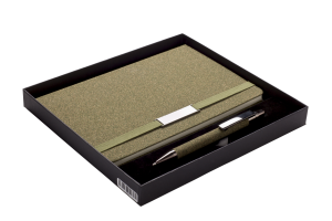 TEABRO SET Notizbuch mit Stift in einer Box - Reklamnepredmety