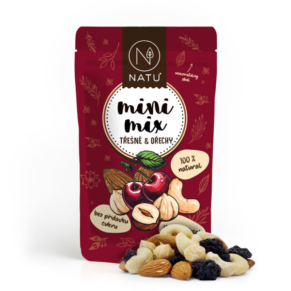 Mini-Mischung aus Kirschen und Nüssen 80 g