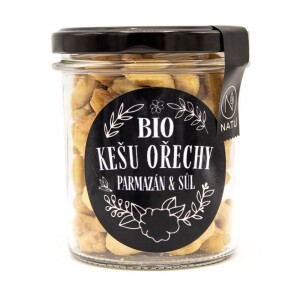 Cashewnüsse mit Parmesan und Fleur de Sel BIO 160 g - Reklamnepredmety