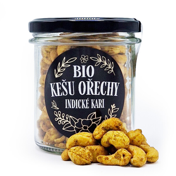 Cashewnüsse mit indischem Curry BIO 150 g