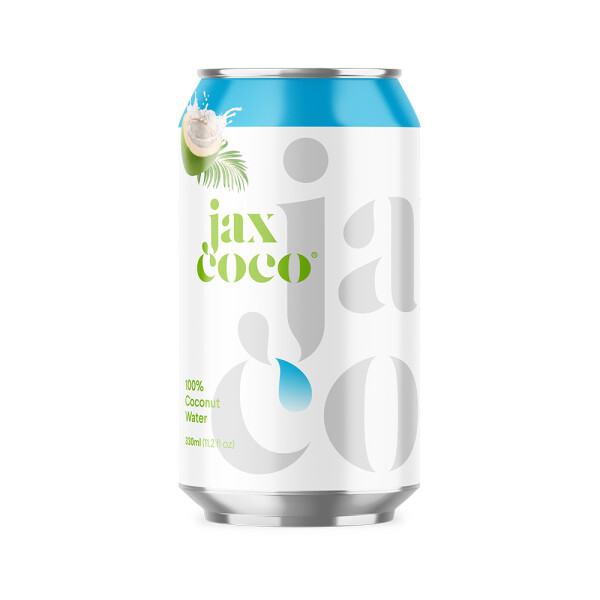 Jax Coco 100 % reines Kokoswasser 330 ml