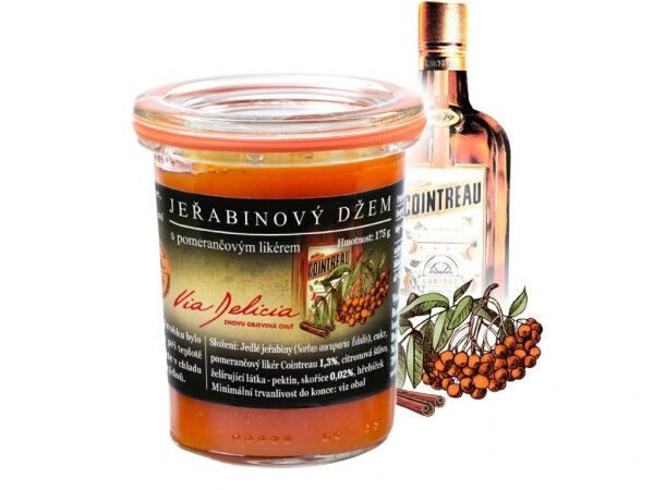 Ebereschenmarmelade mit Orangenlikör 175 g