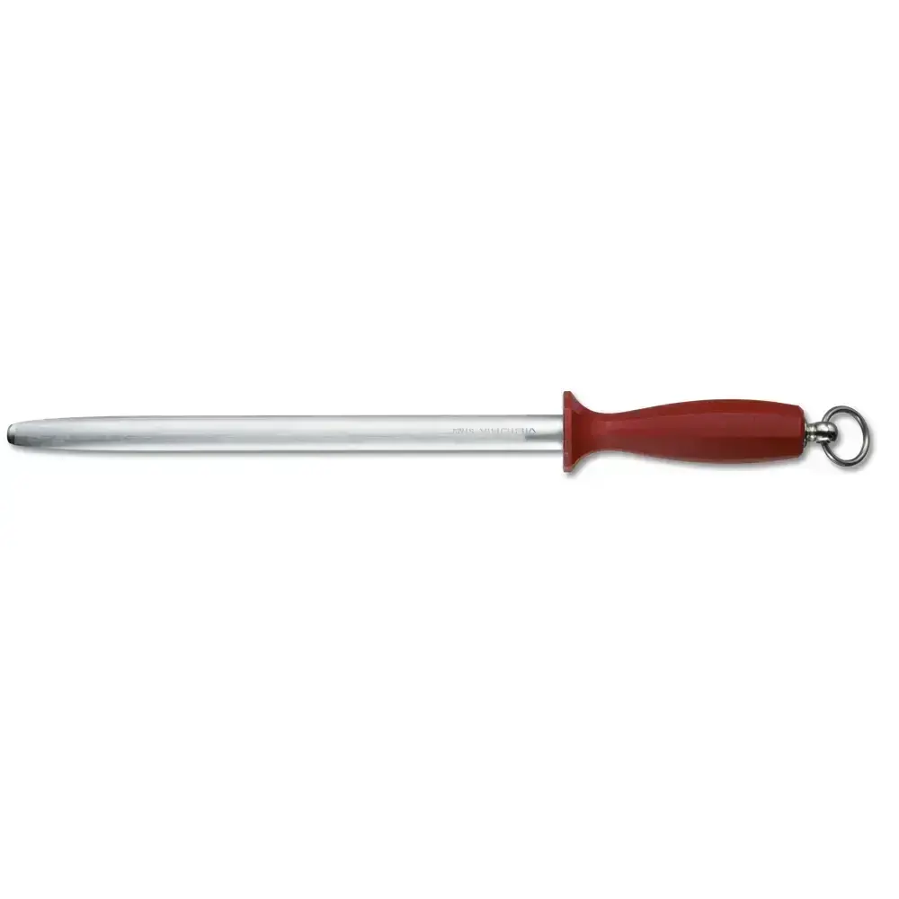 Victorinox 7.8623 Ocieľka 30 cm - micro jemný, oválny, červená - Reklamnepredmety