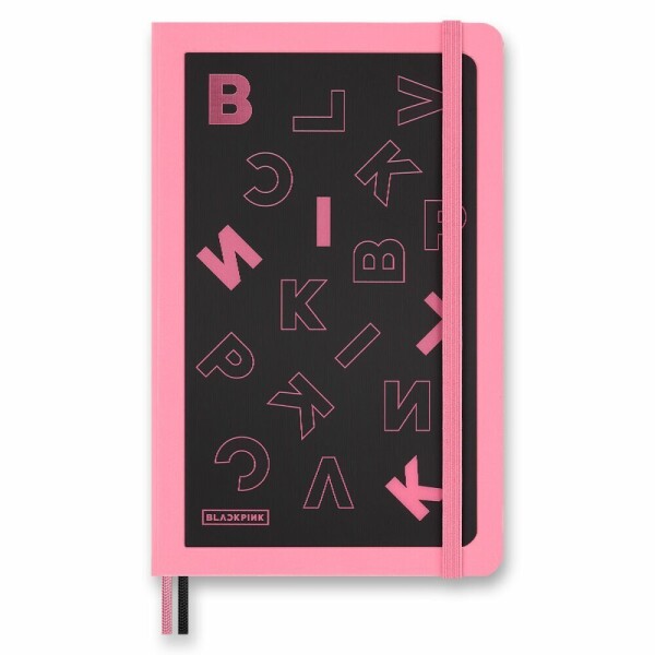 Moleskine Blackpink 2026–2027 18-Monats-Kalender – Hardcover, Größe L, wöchentlich