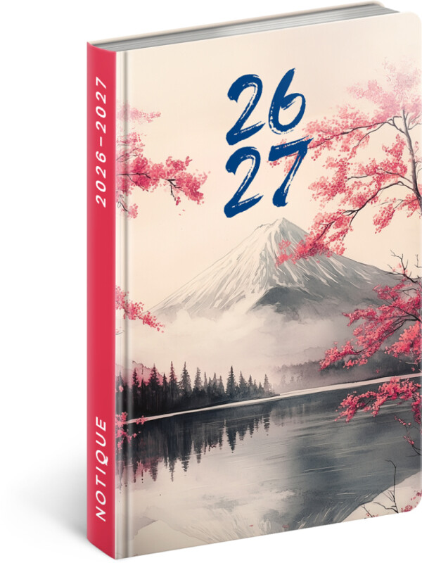 NOTIQUE 18-Monats-Tagebuch Petito – Japan 2026/2027, 11 x 16 cm