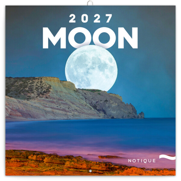 NOTIQUE Notizblock Kalender Monat 2027, 30 x 30 cm