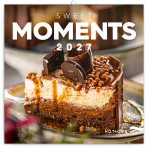NOTIQUE Kalender Süße Momente 2027, 30 x 30 cm - Reklamnepredmety