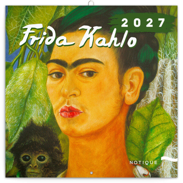 NOTIQUE Kalender Frida Kahlo 2027, 30 x 30 cm