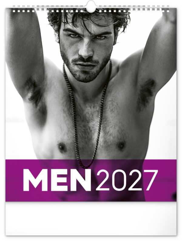 Wandkalender Männer 2027, 30 x 34 cm