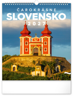 NOTIQUE Wandkalender Charmante Slowakei 2027, 30 x 34 cm - Reklamnepredmety