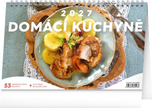 NOTIQUE Tischkalender für Zuhause und Küche CZ 2027, 23,1 x 14,5 cm - Reklamnepredmety