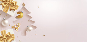 Briefumschlag DL Weihnachtsdekor (100 Stück gemischt)