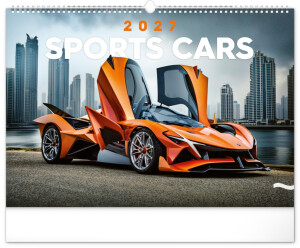 NOTIQUE Wandkalender Autos 2027, 48 x 33 cm - Reklamnepredmety