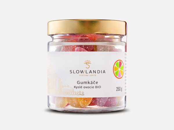 Fruchtgummis – Saure Früchte BIO 250 g