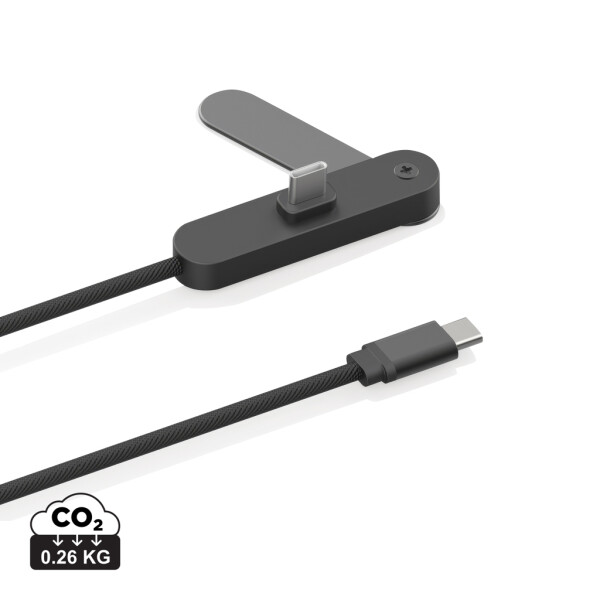 Aluvia RCS 65W PD-Kabel mit verstellbarem Handyhalter