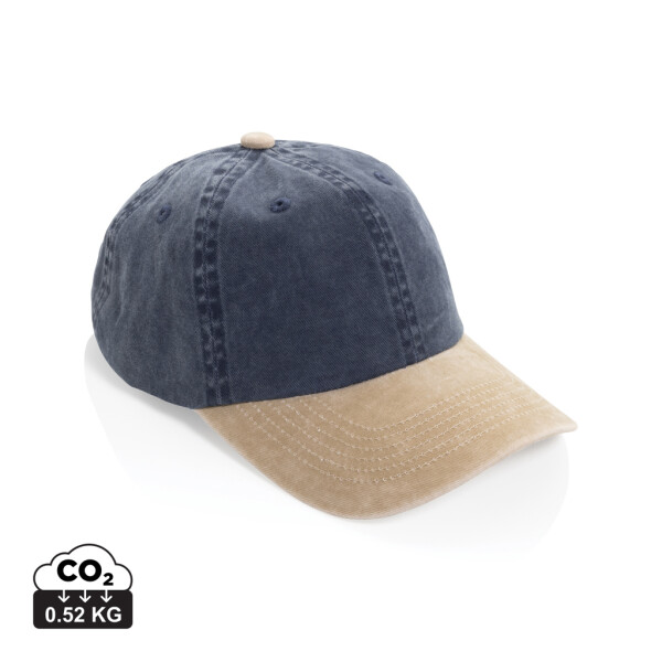 BEAU AWARE™ Washed 6-panel two-tone cap