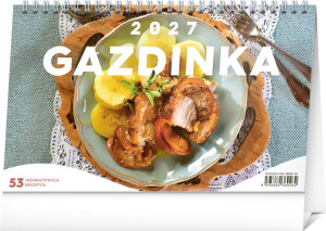 NOTIQUE Tischkalender Hausfrau 2027, 23,1 x 14,5 cm - Reklamnepredmety