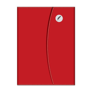 MAGNETISCHES NOTIZBUCH ROT - Reklamnepredmety