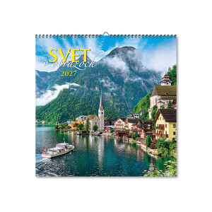 Wandkalender Die Welt in Bildern 2027 - Reklamnepredmety