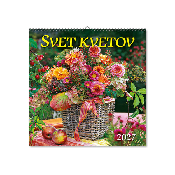 Wandkalender Welt der Blumen 2027