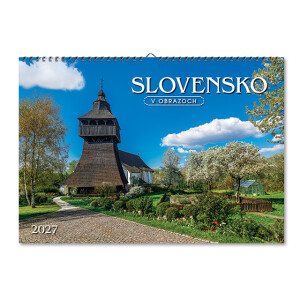 Wandkalender Slowakei in Bildern 2027 - Reklamnepredmety