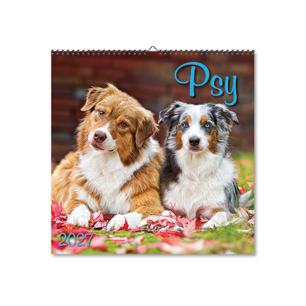 Wandkalender Hunde 2027