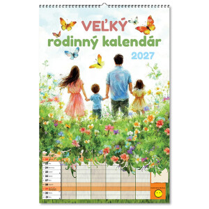 Wandkalender Großer Familienkalender 2027 - Reklamnepredmety