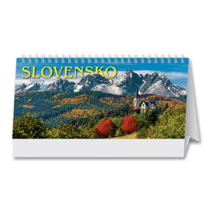 Tischkalender Slowakei 2027 - Reklamnepredmety