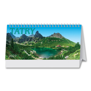 Tischkalender Tatra-Gebirge 2027 - Reklamnepredmety