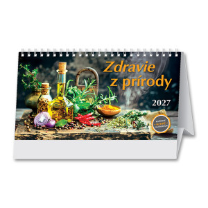 Tischkalender Gesundheit aus der Natur 2027 - Reklamnepredmety