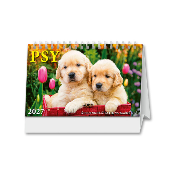 Tischkalender Hunde 2027