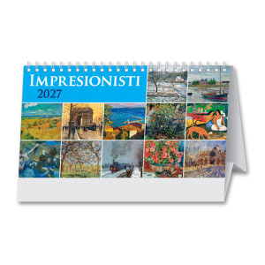 Tischkalender Impressionisten 2027 - Reklamnepredmety