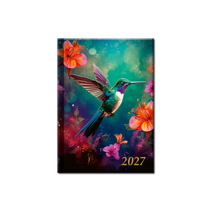 Praktik Tageskalender A6 KOLIBRI 2027 - Reklamnepredmety