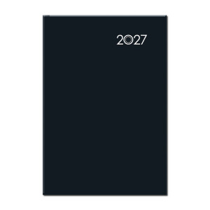 Tageskalender A5 FALCON schwarz 2027 - Reklamnepredmety
